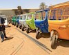 عکس/ راهکار سودانی‌ها برای افزایش قیمت بنزین