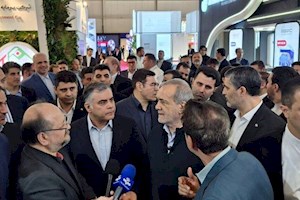 بازدید رئیس جمهور از بیست‌ونهمین نمایشگاه بین‌المللی نفت