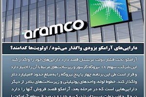 دارایی‌های آرامکو بزودی واگذار می‌شود/ اولویت‌ها کدامند؟