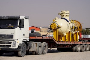 ورود تجهیزات فشار بالا به پروژه RHU شرکت پالایش نفت اصفهان کلید خورد