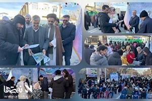 استقبال مردمی از غرفه پتروشیمی شازند در نمایشگاه دستاوردهای انقلاب اسلامی