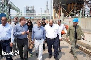 تأکید بر رفع موانع تولید در جریان بازدید معاون اجرایی از پتروشیمی جم